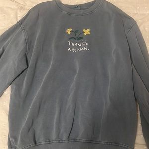 Urban Outfitters “Thanks A Bunch” Pullover sweatshirt
